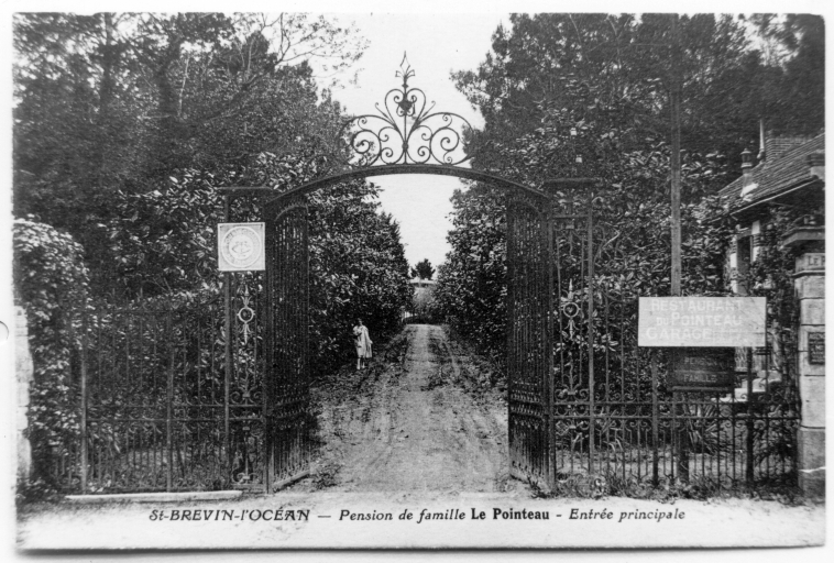 Maison de villégiature balnéaire Le Pointeau, puis pension de famille Le Pointeau, avenue du Maréchal-Foch