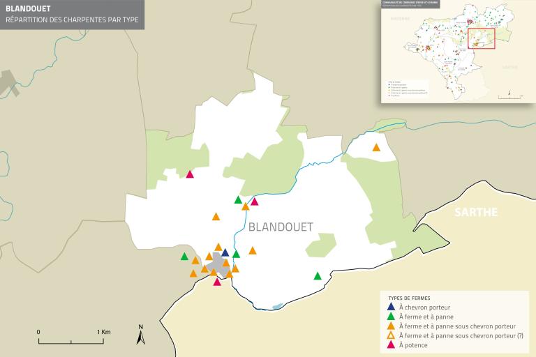 Blandouet, présentation de la commune