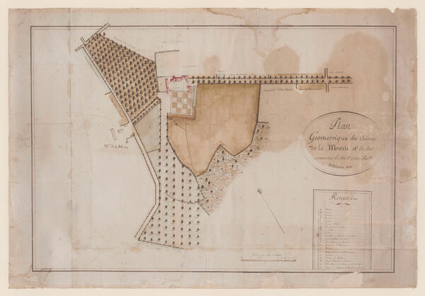 Demeure dite château, la Marie