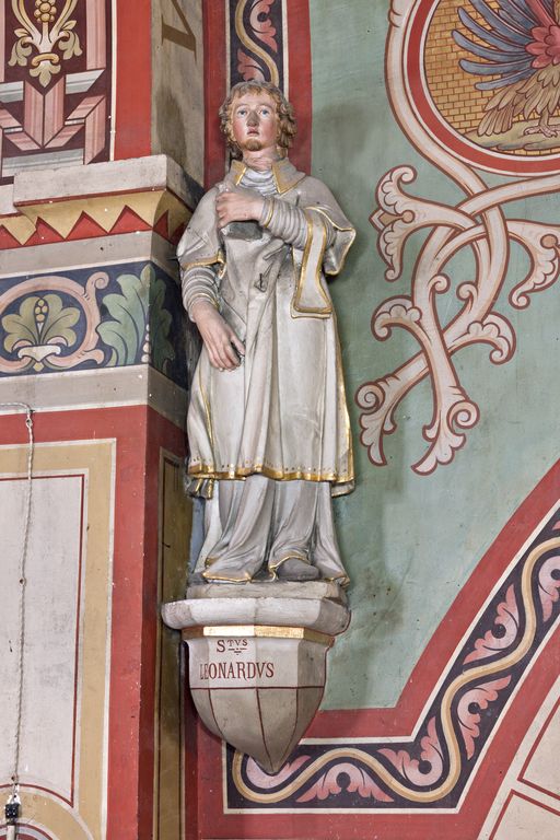 Statue : saint Léonard