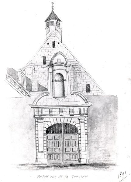 Abbaye du Ronceray, puis école royale, puis nationale supérieure d'Arts et Métiers (ENSAM)