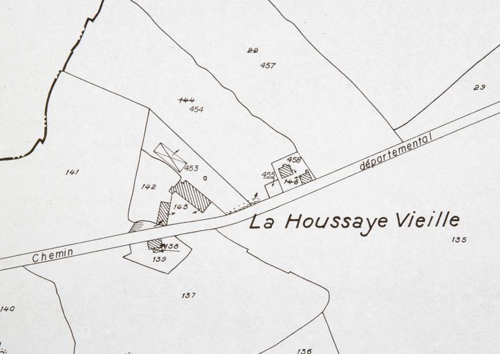 Ferme, actuellement maison - la Houssaye-Vieille, Saint-Léger