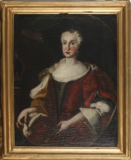 Tableau : Portrait d'Anne-Marie d'Orléans, duchesse de Savoie, reine de Sicile et reine de Sardaigne