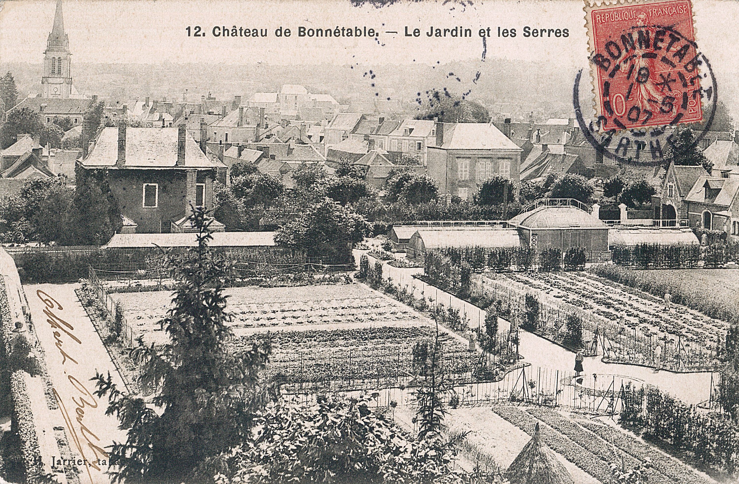 Le parc du château de Bonnétable