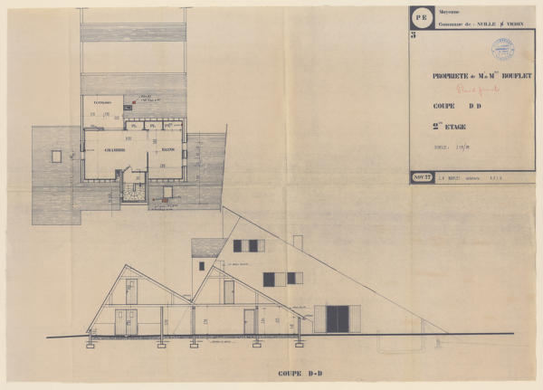 Maison, bergerie dites le Haut-du-Tertre, le Tertre-de-Jarrêté