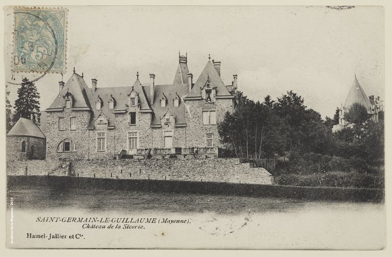 Château - la Sicorie, Saint-Germain-le-Guillaume