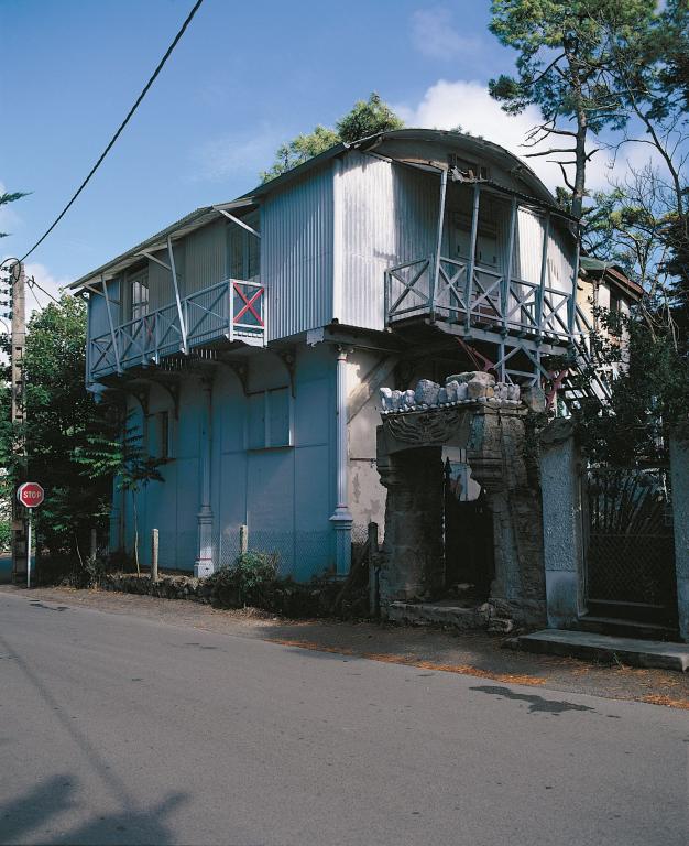 Maison dite villa balnéaire Abri Andécavit, 14 avenue Baguenaud