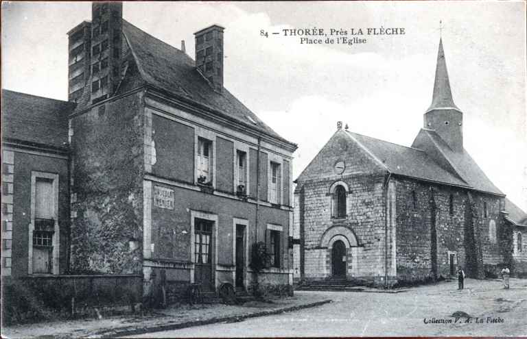 Thorée-les-Pins : présentation de la commune et du bourg