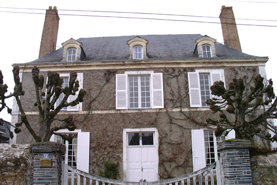 Maison de maître, 12 rue du Port, Châteauneuf-sur-Sarthe