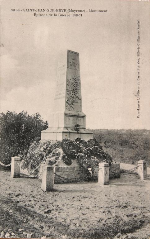 Monument de la guerre de 1870 - Saint-Jean-sur-Erve