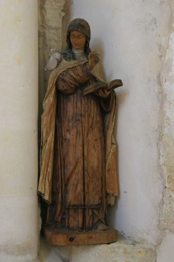 Statue : Sainte Scolastique