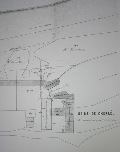 Moulin à blé, puis papeterie, actuellement logement - Cherré, Aubigné-Racan