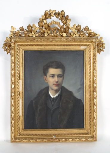 Tableau : portrait de Jacques Robert - Collection Robert-Glétron