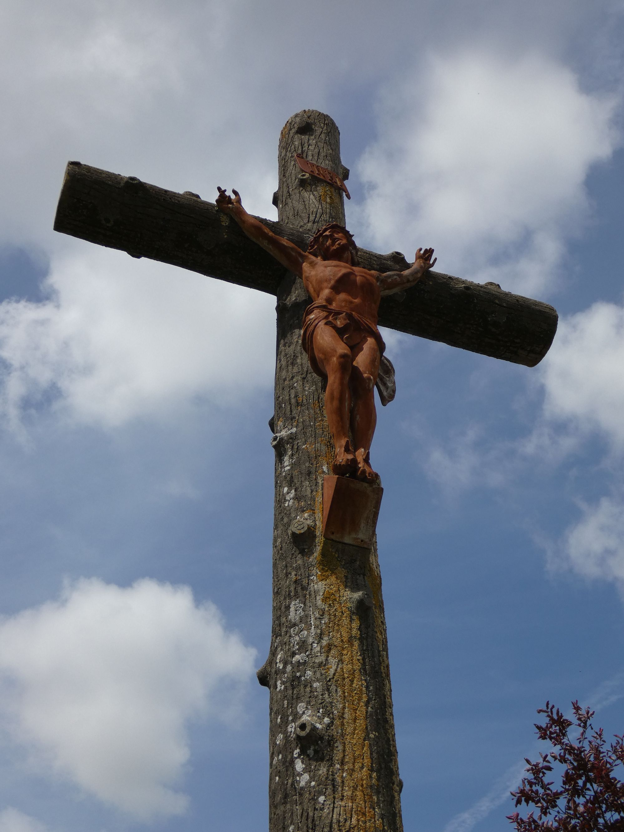 Croix de chemin, route de Benet