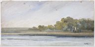 Tableau : Paysage de bord de mer