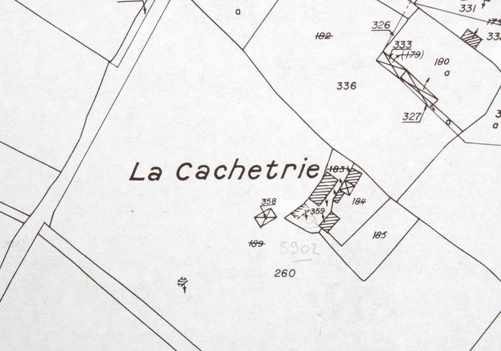 Ferme, actuellement maison - la Cacheterie, Saint-Léger