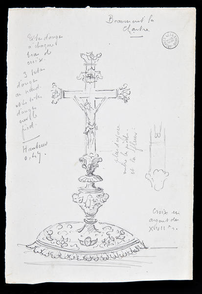 Présentation du mobilier de l'église paroissiale Saint-Pierre-et-Saint-Paul de Beaumont-sur-Dême