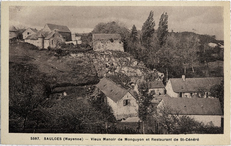 Moulin à farine, actuellement maison - le Moulin-de-Montguyon, Saulges