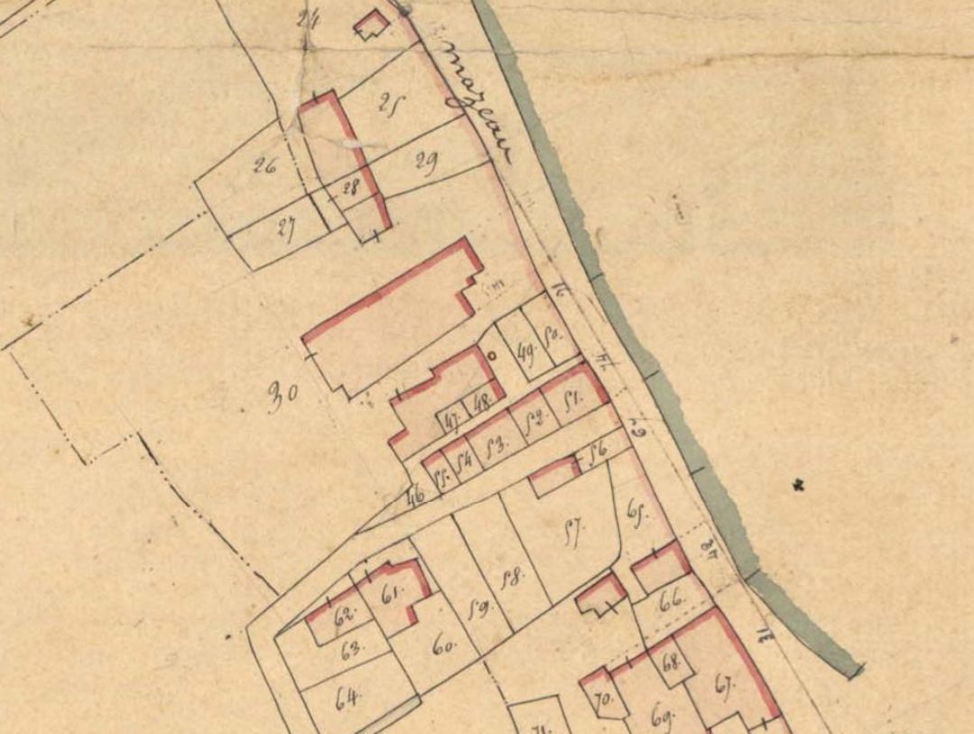 Ferme, puis bureau de poste, actuellement maison, 55 rue Principale