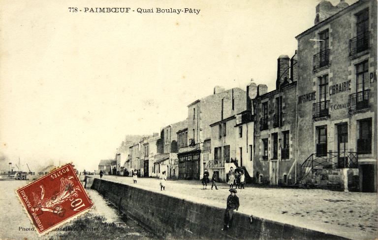 Îlot 6, 6bis, quai Boulay-Paty ; rue Pasteur ; 58 à 90 rue du Général-De-Gaulle, Paimbœuf