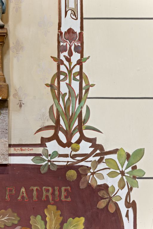 Monument aux morts, église paroissiale Notre-Dame de l'Assomption d'Ahuillé