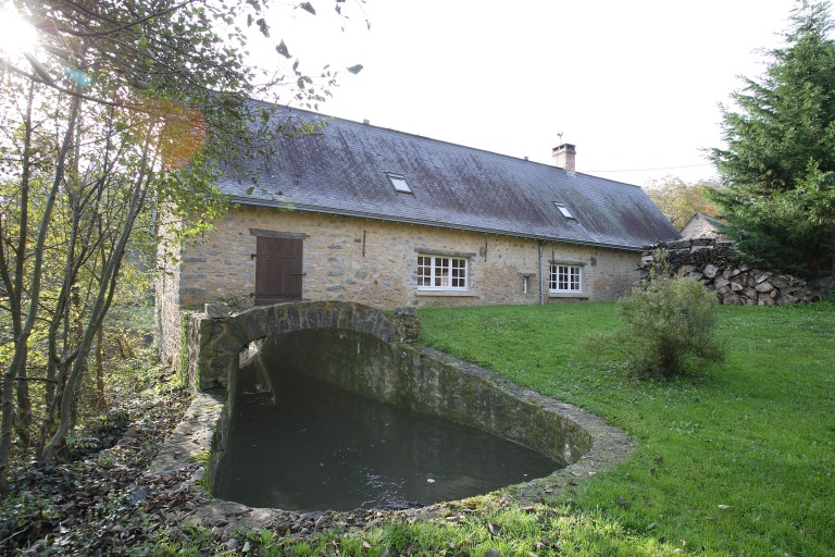 Moulin à farine, actuellement maison - le Moulin-de-Montguyon, Saulges