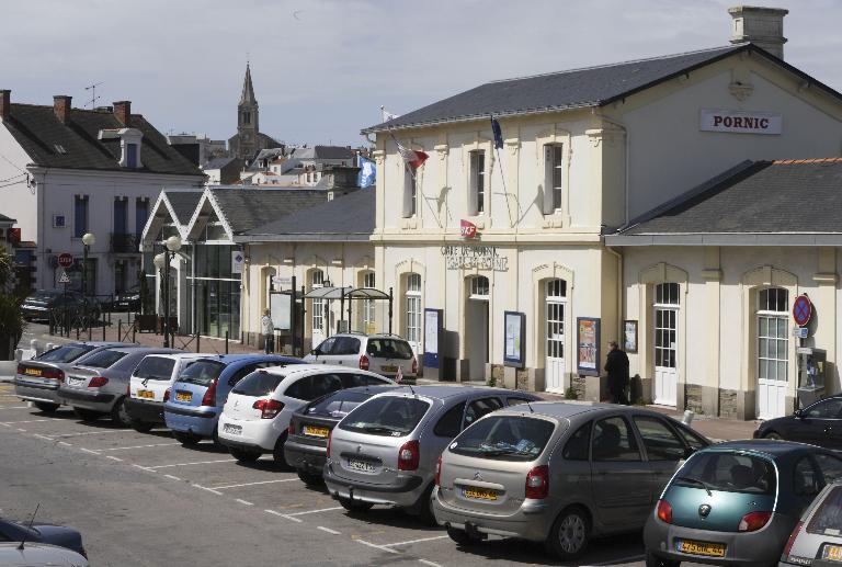 Gare de Pornic, rue du Général-de-Gaulle