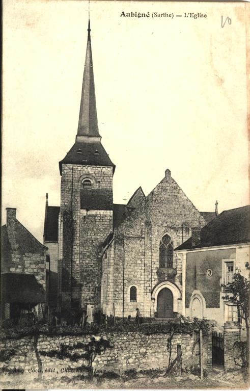 Église paroissiale Saint-Martin-de-Vertou d'Aubigné-Racan