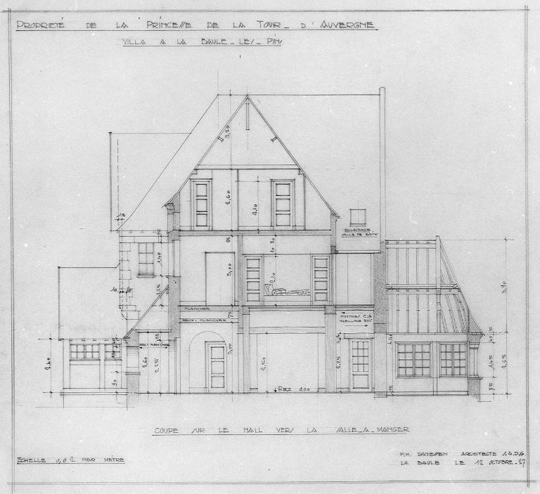 Maison dite villa balnéaire Casa Sylva, 24 avenue de Bordeaux