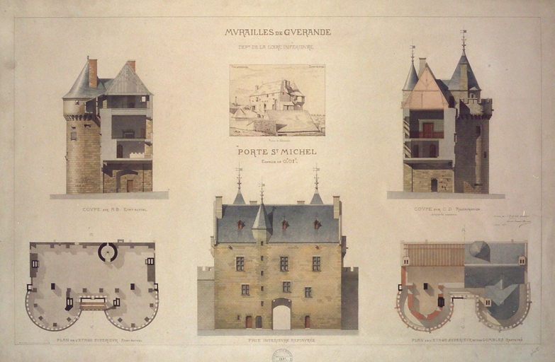 Porte de ville dite porte Saint-Michel ou le Château