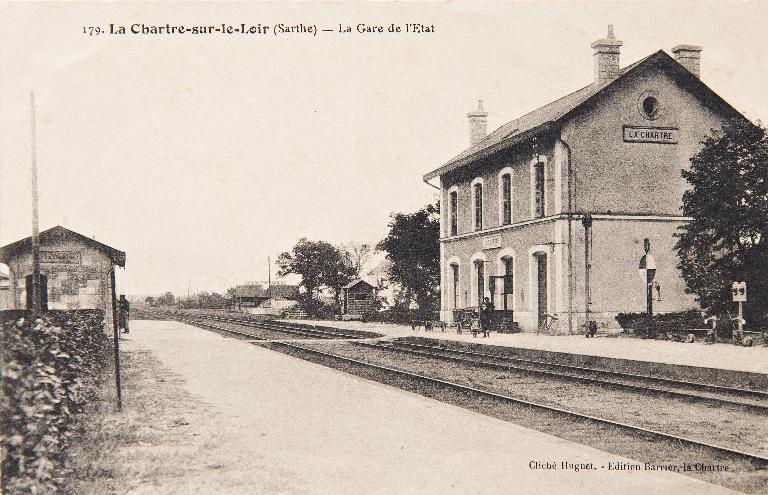 Voie ferrée Paris/Bordeaux par Chartres : tronçon Château-du-Loir/Pont-de-Braye (72)