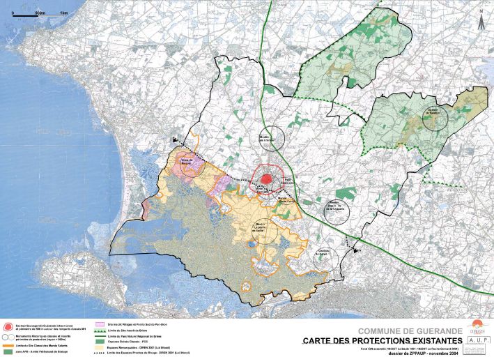 Guérande : présentation de la commune et de l'aire d'étude