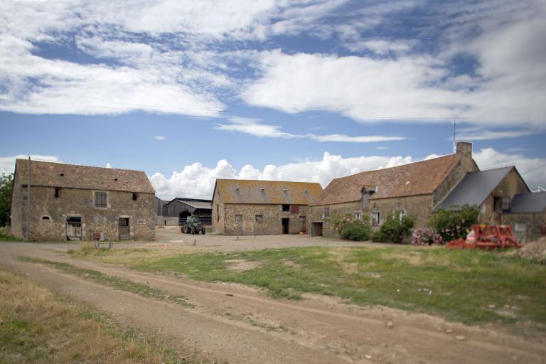 Les fermes de la commune de Blandouet