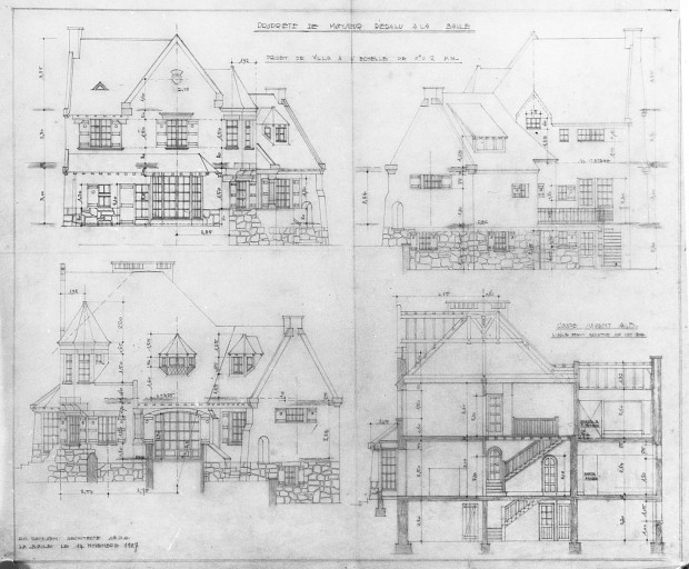 Maison dite villa balnéaire Saint-Corentin, 55 esplanade Benoit