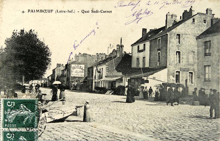 Maison, 56 rue du Général-De-Gaulle ; 26 quai Sadi-Carnot, Paimbœuf