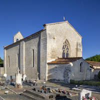 L'église de Puyravault.