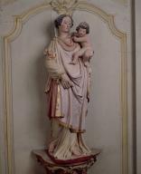 Statue : Vierge à l'Enfant