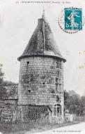 La tour. Carte postée en 1911.