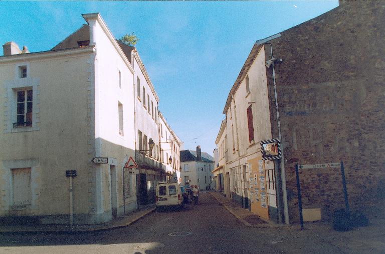 Immeubles à logements, hôtel de voyageurs, maisons (détruits), 4 à 10 rue Pasteur, Paimbœuf