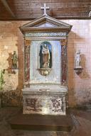 Retable et autel secondaire n° 2 de saint Joseph
