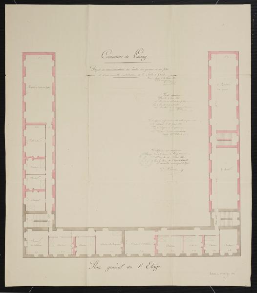 Couvent de bénédictines Notre-Dame-de-Grâce de Montaigu, actuellement école, médiathèque et maison