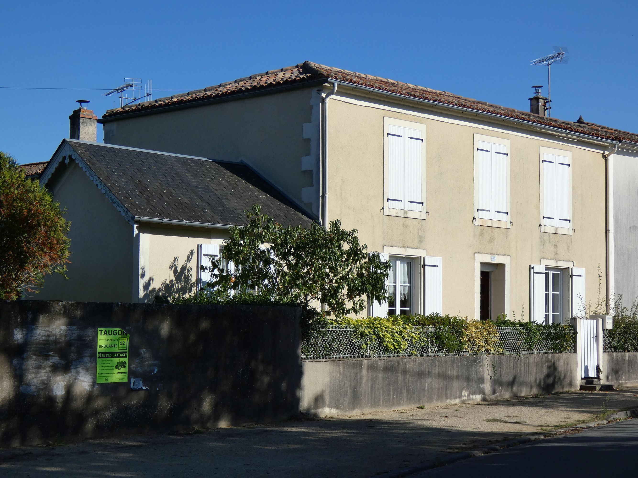 Ferme, actuellement maison, 22 rue du Cloucq