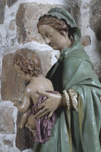 Statue : Vierge à l'Enfant n° 2