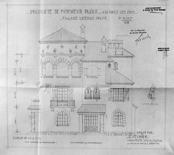 Maison dite villa balnéaire La Grande Dune, allée de Cérès