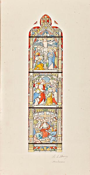 Les verrières du peintre-verrier lavallois Auguste Alleaume