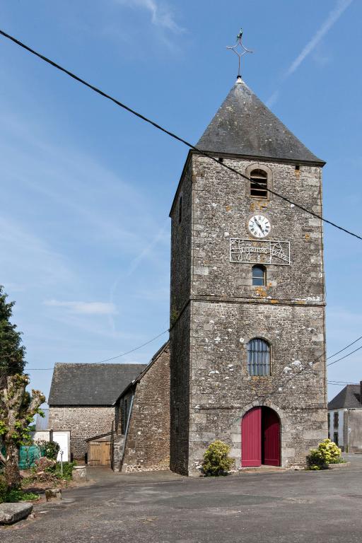 Église paroissiale Saint-Nicolas - rue des Alpes-Mancelles, Trans