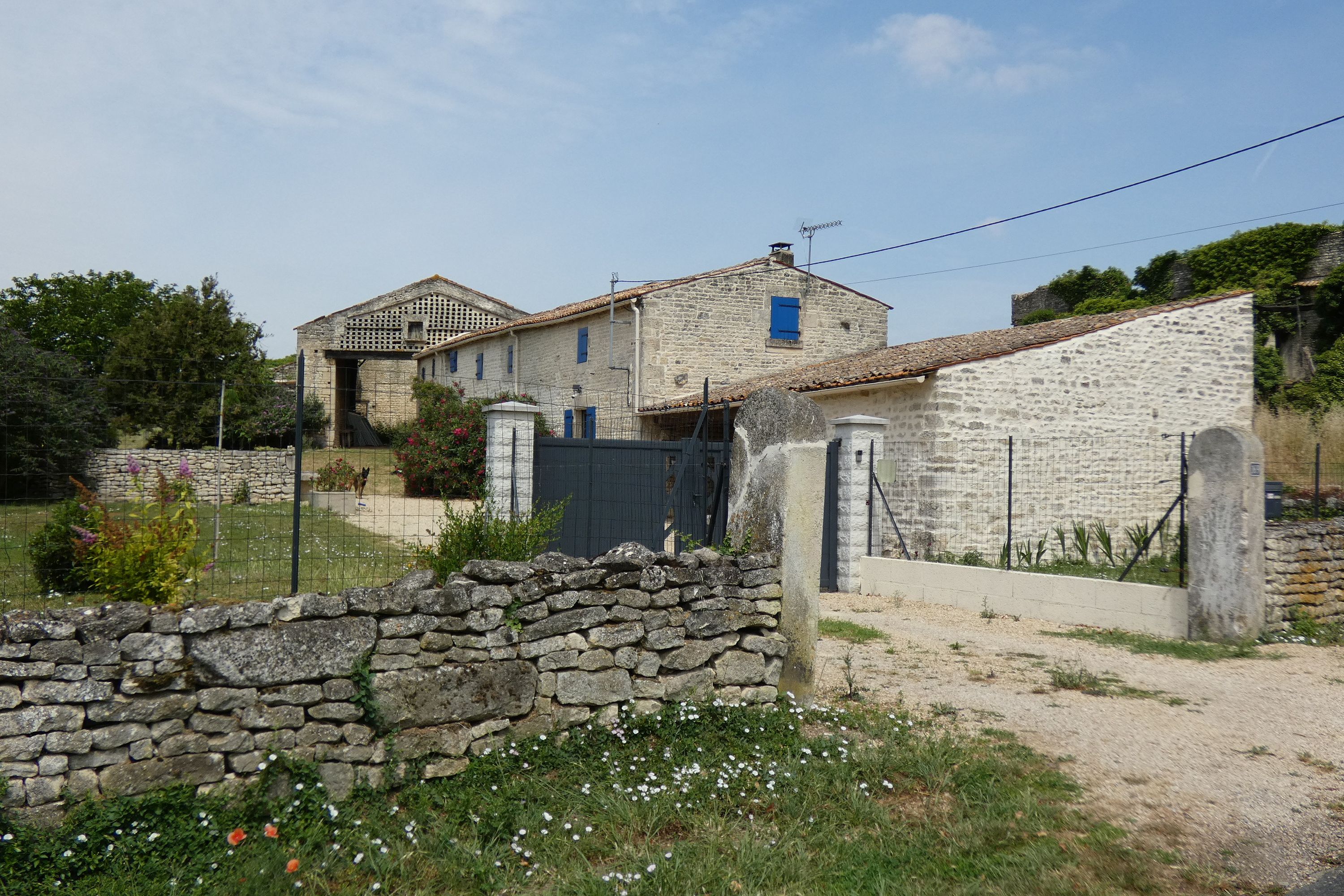 Ferme dite la métairie de Prinçay, actuellement maison, 167 route de Villiers-en-Plaine