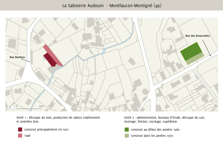 La saboterie Audouin, 4 rue des Amourette, Montfaucon-Montigné