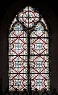 Verrière décorative (baie 17) - Église paroissiale Saint-Gervais-et-Saint-Protais, Loiron