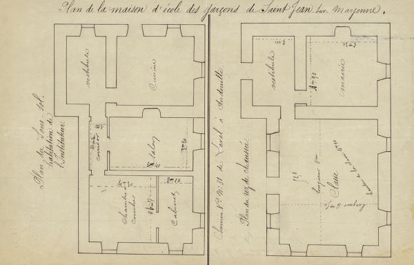 École communale de garçons et mairie, 2 rue de la Mairie